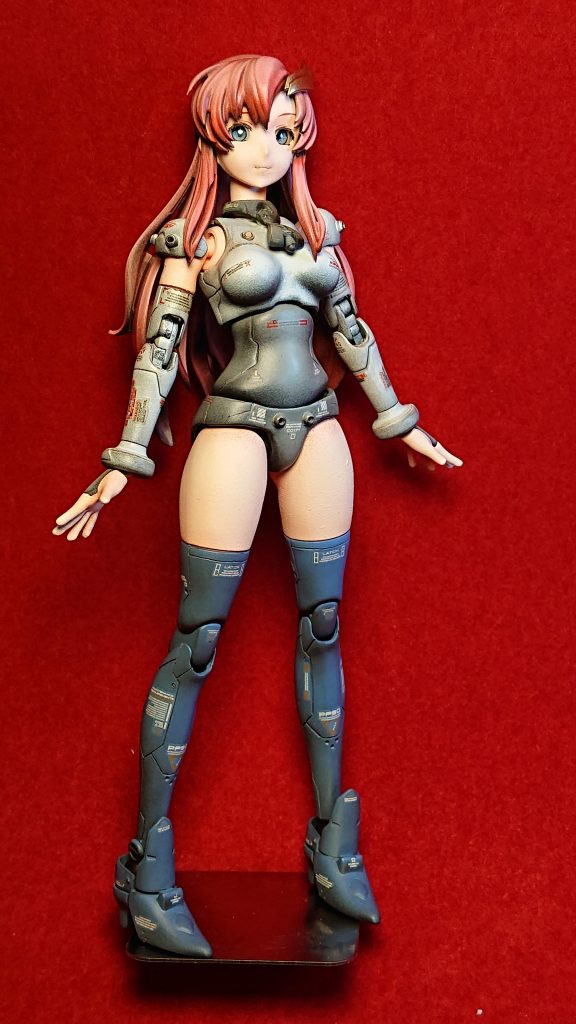 カラーはシンプルな色合いにしましたが少し強目のグラデーションにしました。