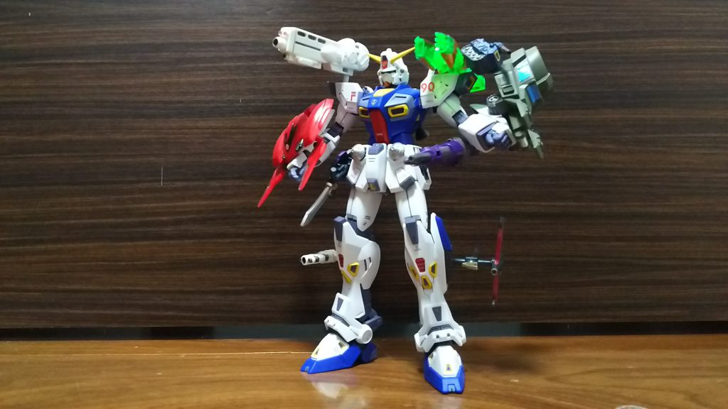 正規のミッションパックが（作ってないので）使えなくても、今までに作ってきたSD戦士がいるのです。これぞソロ・スペシャル（或いは、ぼっちスペシャル）だ！！