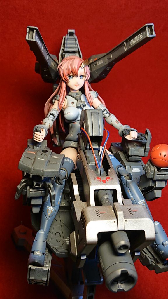 コクピットシートはほぼラクスの演出のオマケです。また使い回し出来そうですし😏。