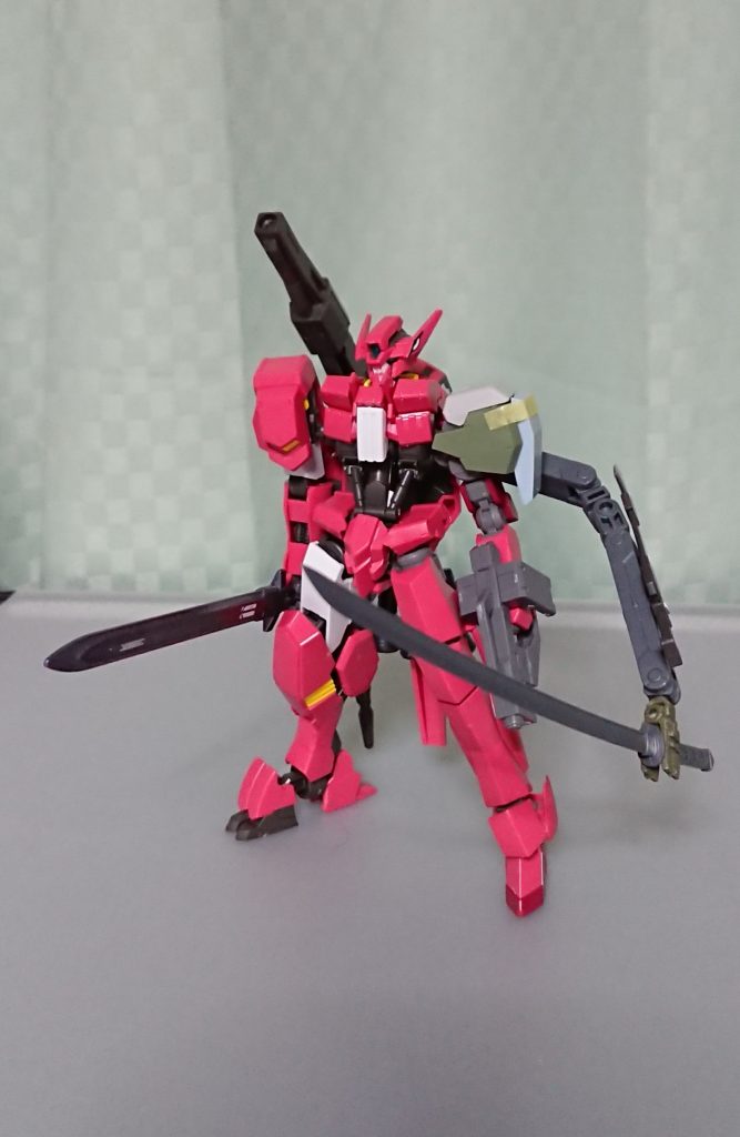 仮組みの状態です。