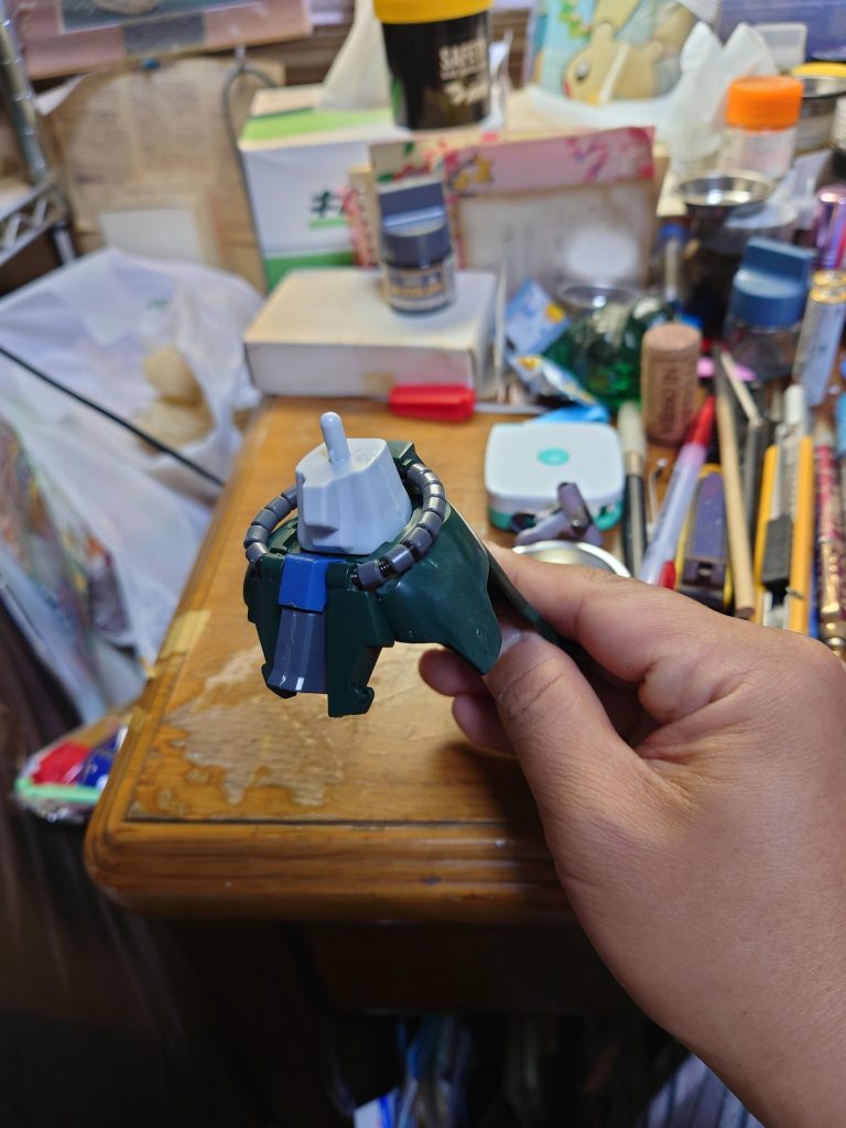 パイプは全てスプリング接続にしています。