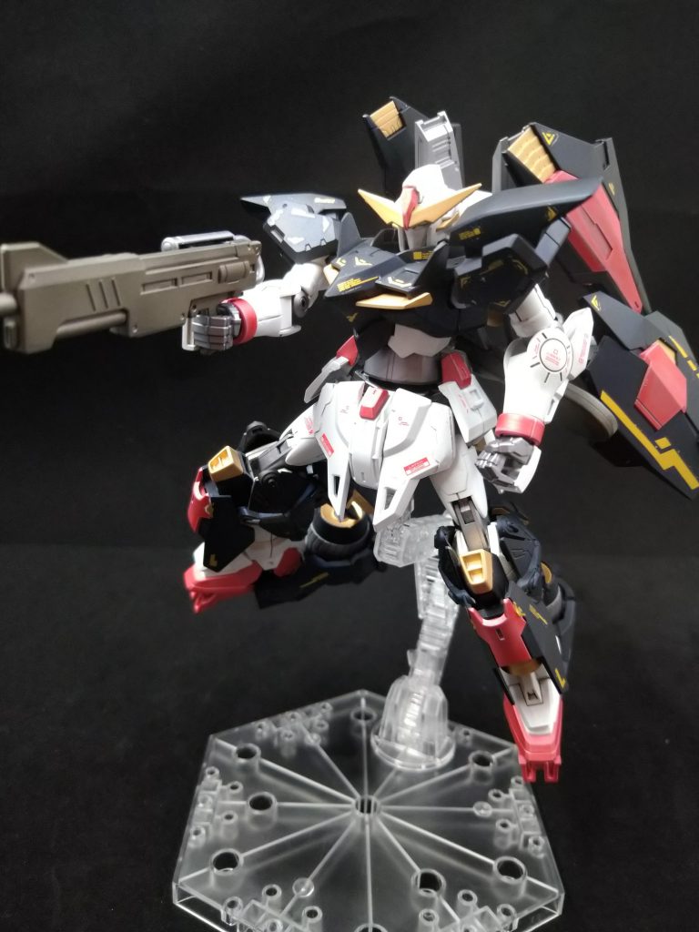 銃撃ポーズ基本的なテルティムの装備ですね。