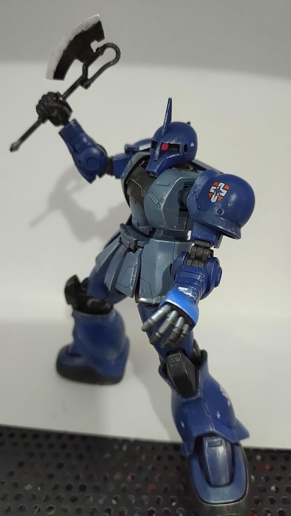 ランバ・ラル専用風ザクⅠ–2枚目/制作者：gorimotsu