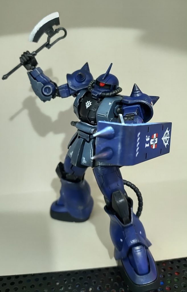 ランバ・ラル専用風ザクⅡ–2枚目/制作者：gorimotsu