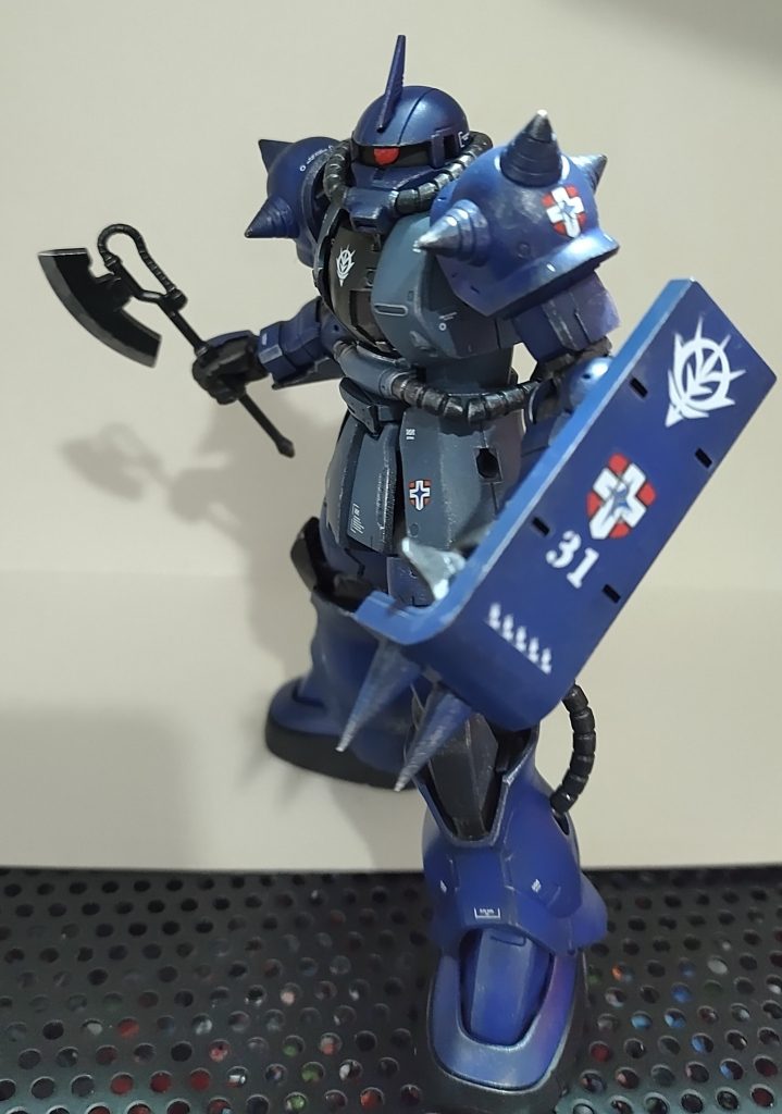 ランバ・ラル専用風ザクⅡ–3枚目/制作者：gorimotsu