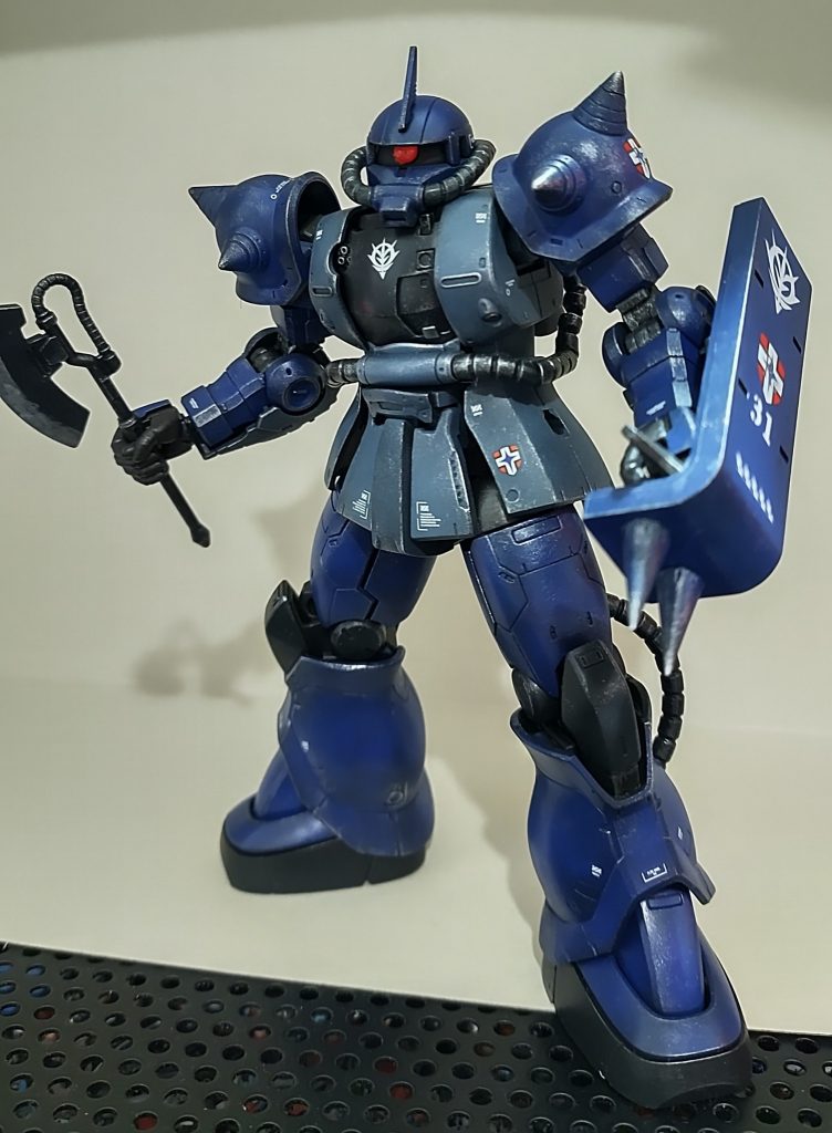 ランバ・ラル専用風ザクⅡ–4枚目/制作者：gorimotsu