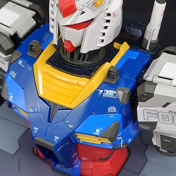 1/48 RX-78FOO横浜ガンダム　バストアップモデル