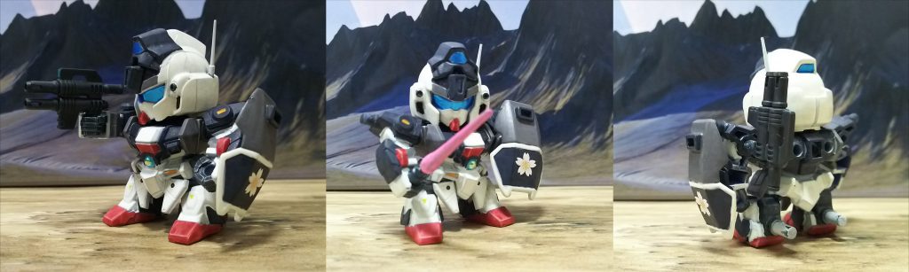 標準装備主武装は二連装ビームガンです。