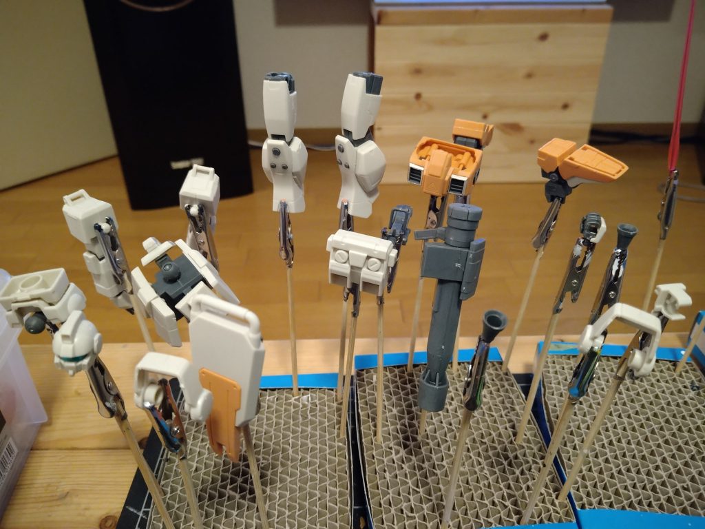 ヤスリがけ＆洗浄後