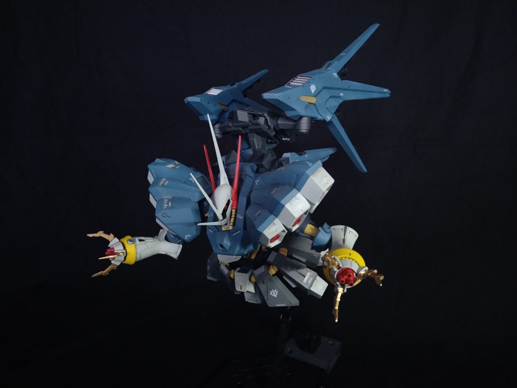 タダ足を取っばらっただけでは何なんで高機動型とノーマルの2バターン再現できるようにしました。後足付替えでハンマハンマに戻せます