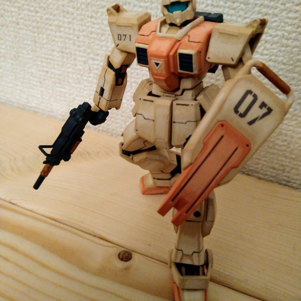 【筆塗り】HGUC 陸戦型ジム