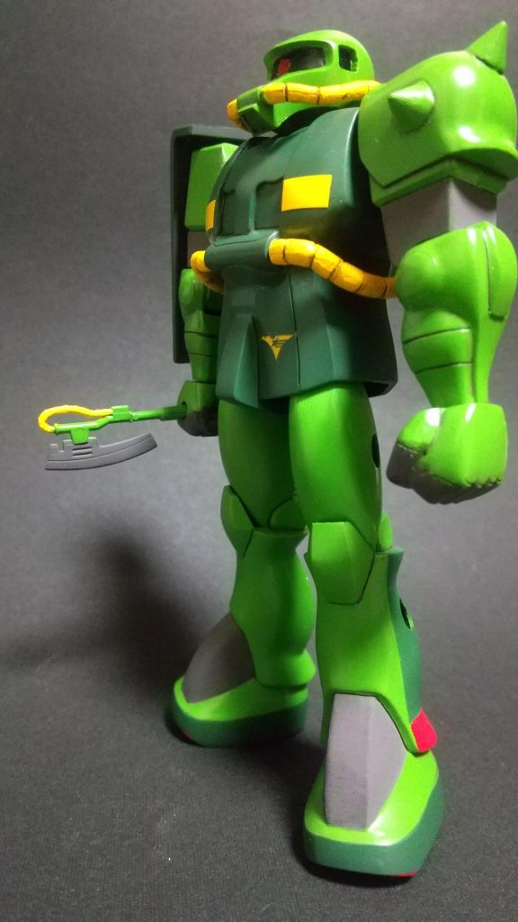 ヒートホークちっさw旧キット武器セットからです手首は同じく旧キットジョニザクを加工