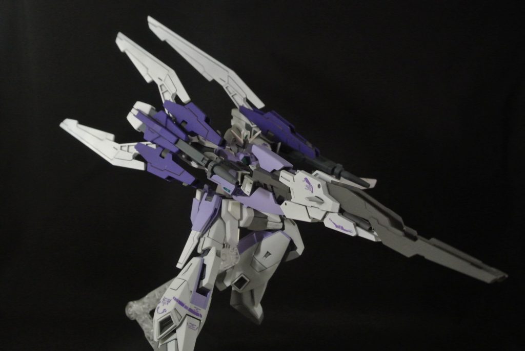 フルバーストライフルにはライトニングブースターのものを使用し強化してあります