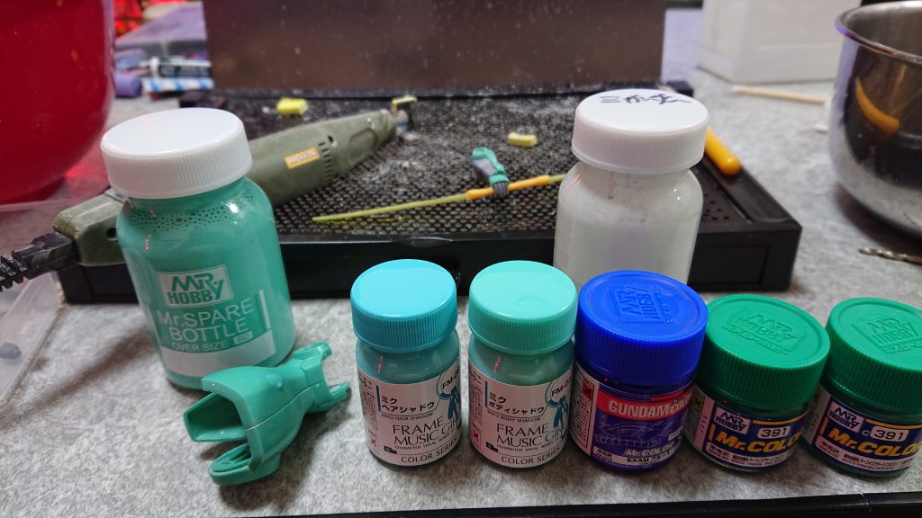 狙った色が出せました。