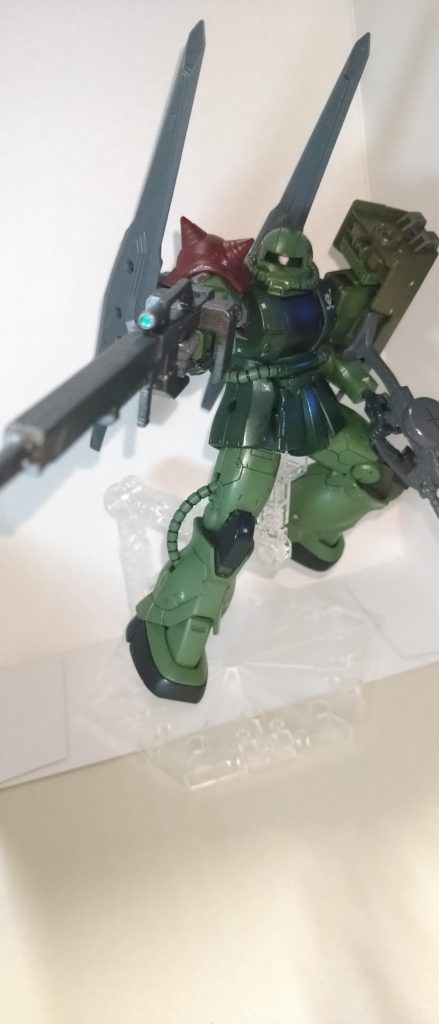 徐々に今の姿に近づいてますこの後に気に入らなかった下手だった頃の部分塗装を含めて全部リペイント&ウェザリングしました… 