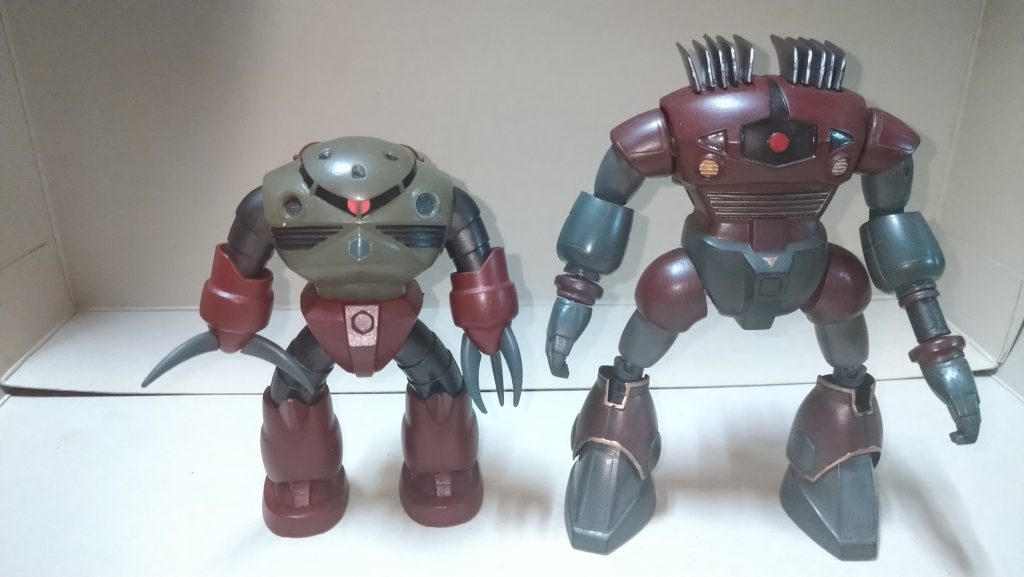 旧キットズゴックとパシャリ大きいです…