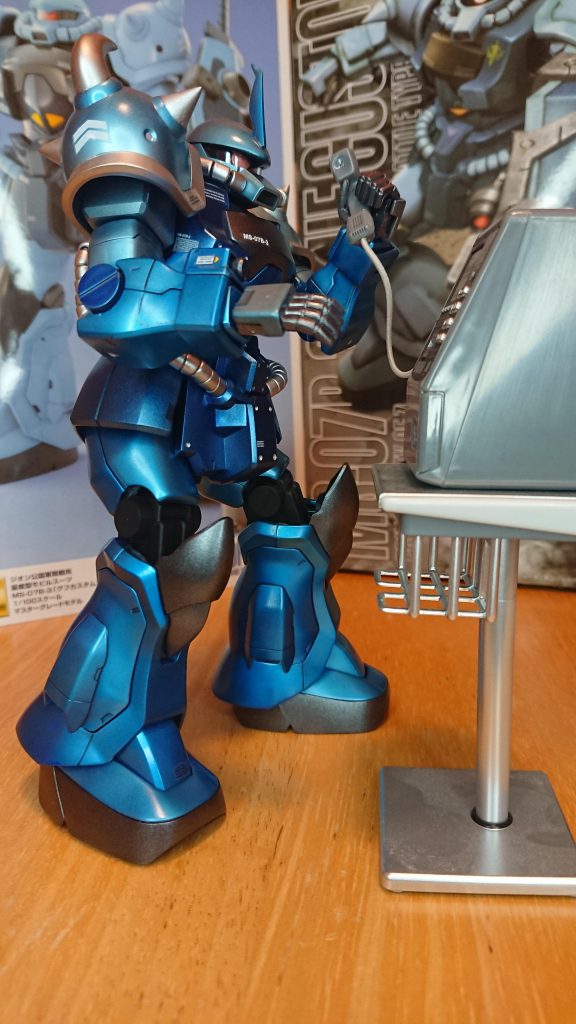 受話器を顔につけられないよ。