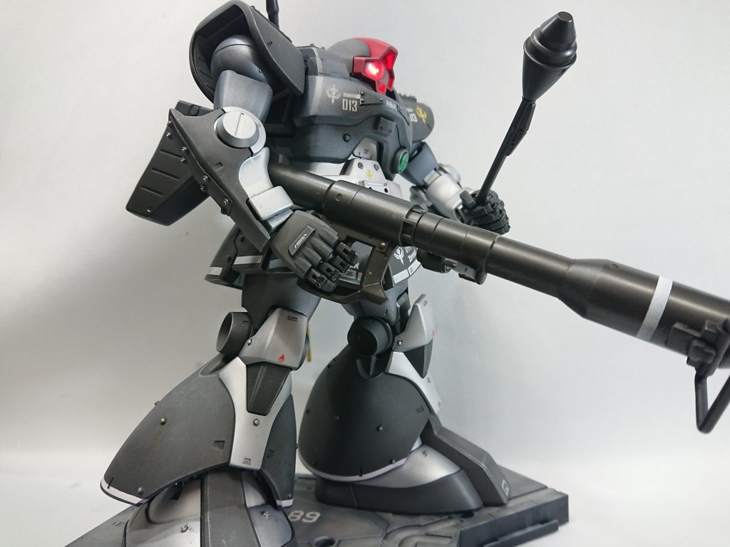 MGドム（ブラックドム）電飾付艶消メタリック塗装–5枚目/制作者：つしま