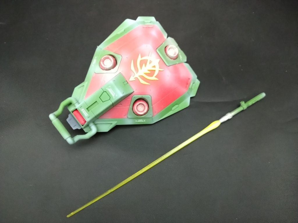 各種武器。ハイライト加えてあります。