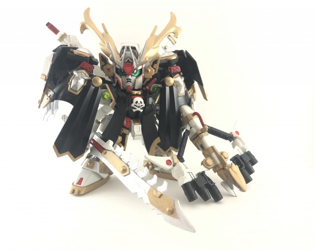 MSの中で1、2を争うぐらい好きなX1の武者をオリジナルで作れて、本当に満足出来ました。( ^ω^ )