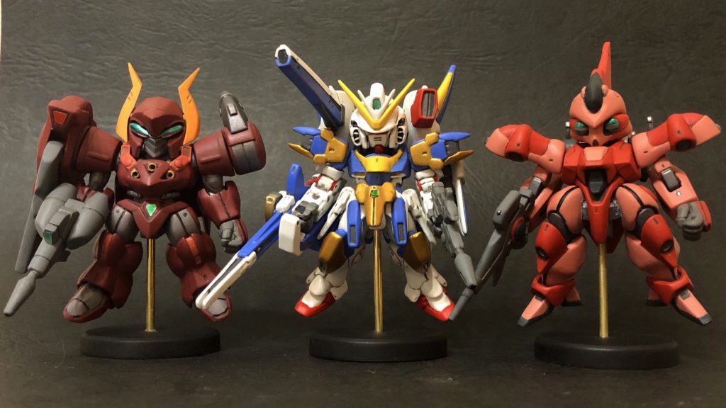 最近制作の2機と