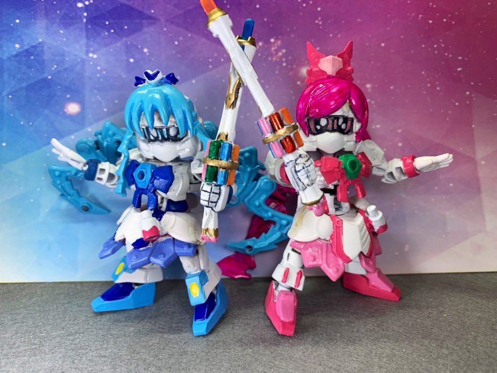 『集まれ、2つの花の力よ!プリキュア、フローラルパワーフォルテシモ‼️』