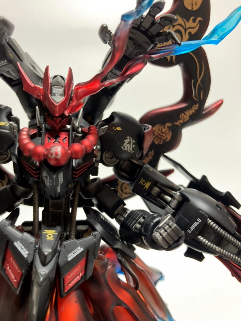 所々に梵字を施しました。