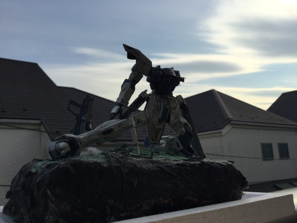 [ジオラマ］〜悠久の年月を経しフリーダム〜　　　　　　　　　　　https://gumpla.jp/hg/731017