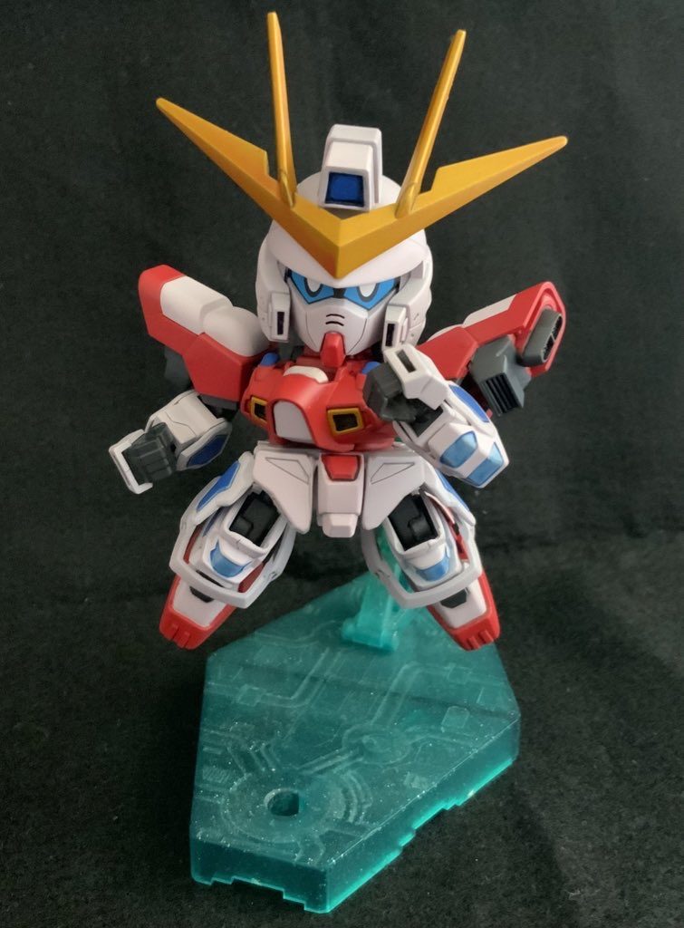 SD ビルドバーニングガンダム–4枚目/制作者：@nenza_p