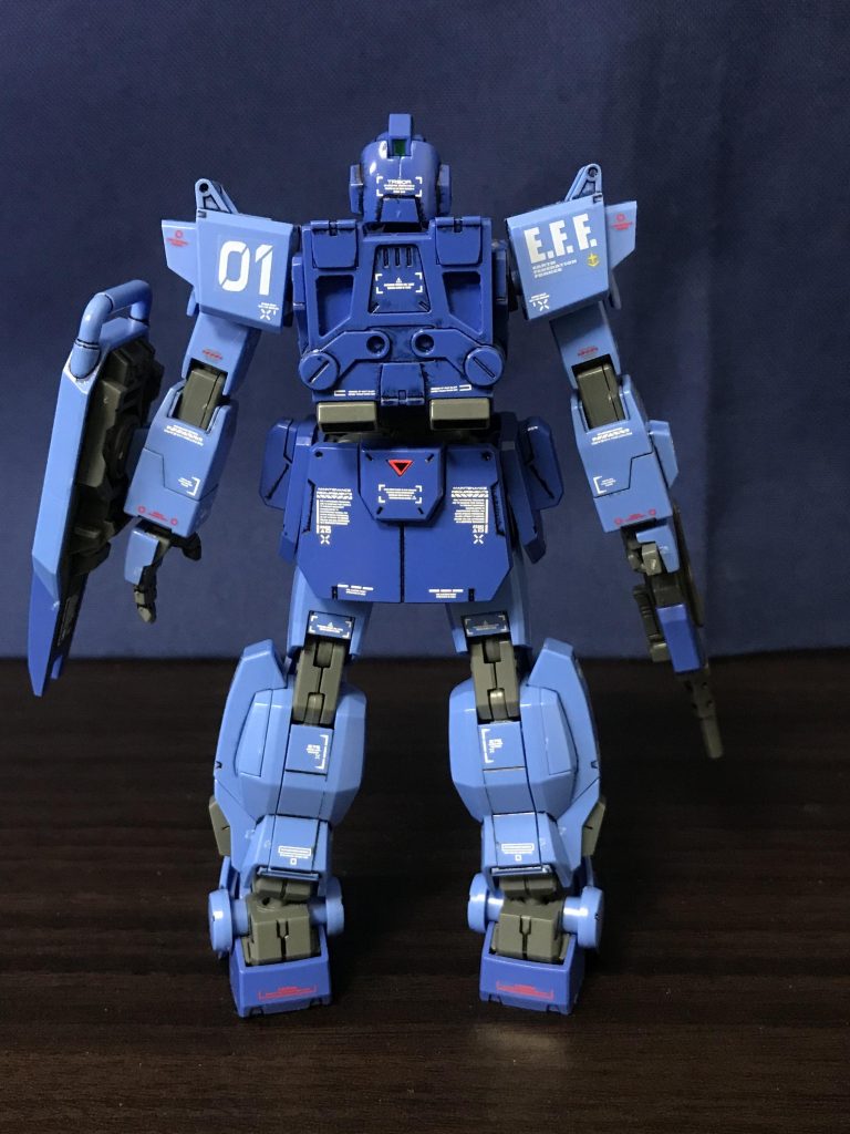 バックから。EXAMステッカーは、あえて貼るのをやめました。…わざわざ敵に奥の手を知らせるかな?Σ(-᷅_-᷄๑)と疑問に思いましたw