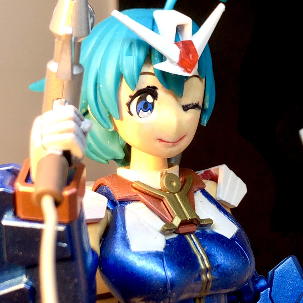 寄ると顔など仕上げの荒さが目立ちますね。時間ある時にやり直ししようかな。