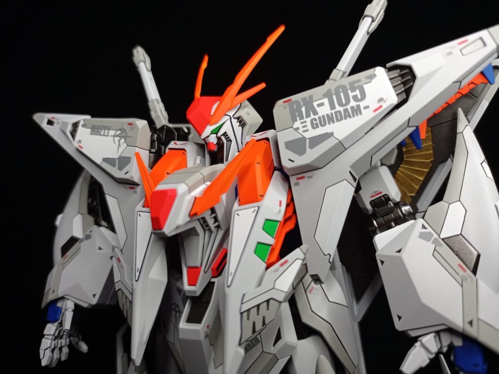 Ξガンダム (HGUC) 1/144 改修 塗装済完成品–3枚目/制作者：gemodels