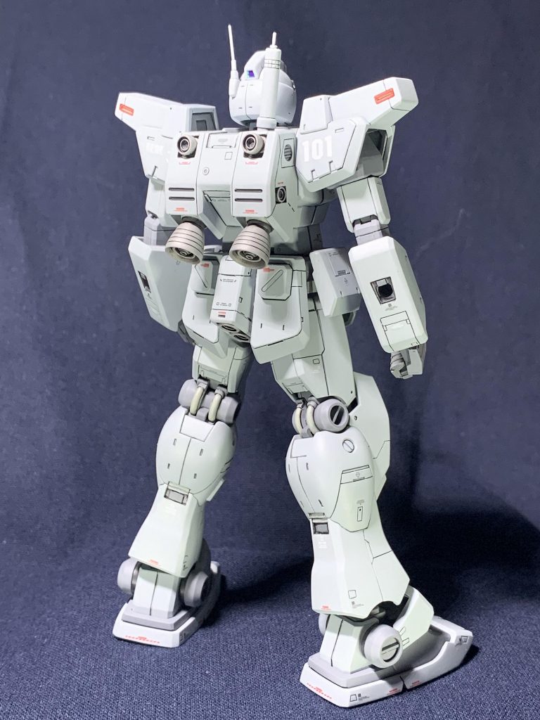 HGジムカスタム　ディテールアップ–4枚目/制作者：(ﾟ∀ﾟ)もっちキチ