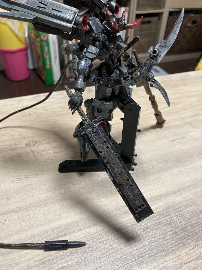 スタンドがイマイチ、だったので…