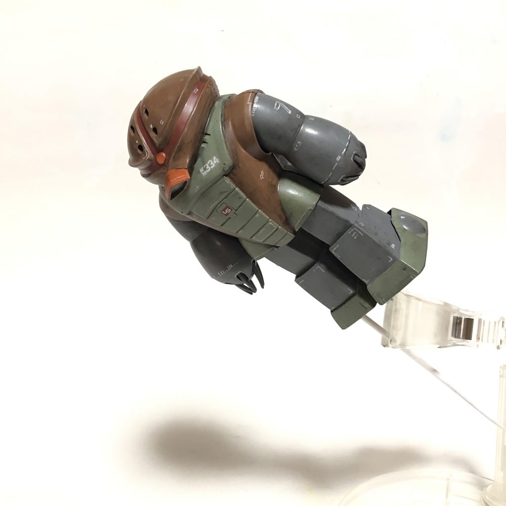 アッガイのようなもの飛行なんかユルい