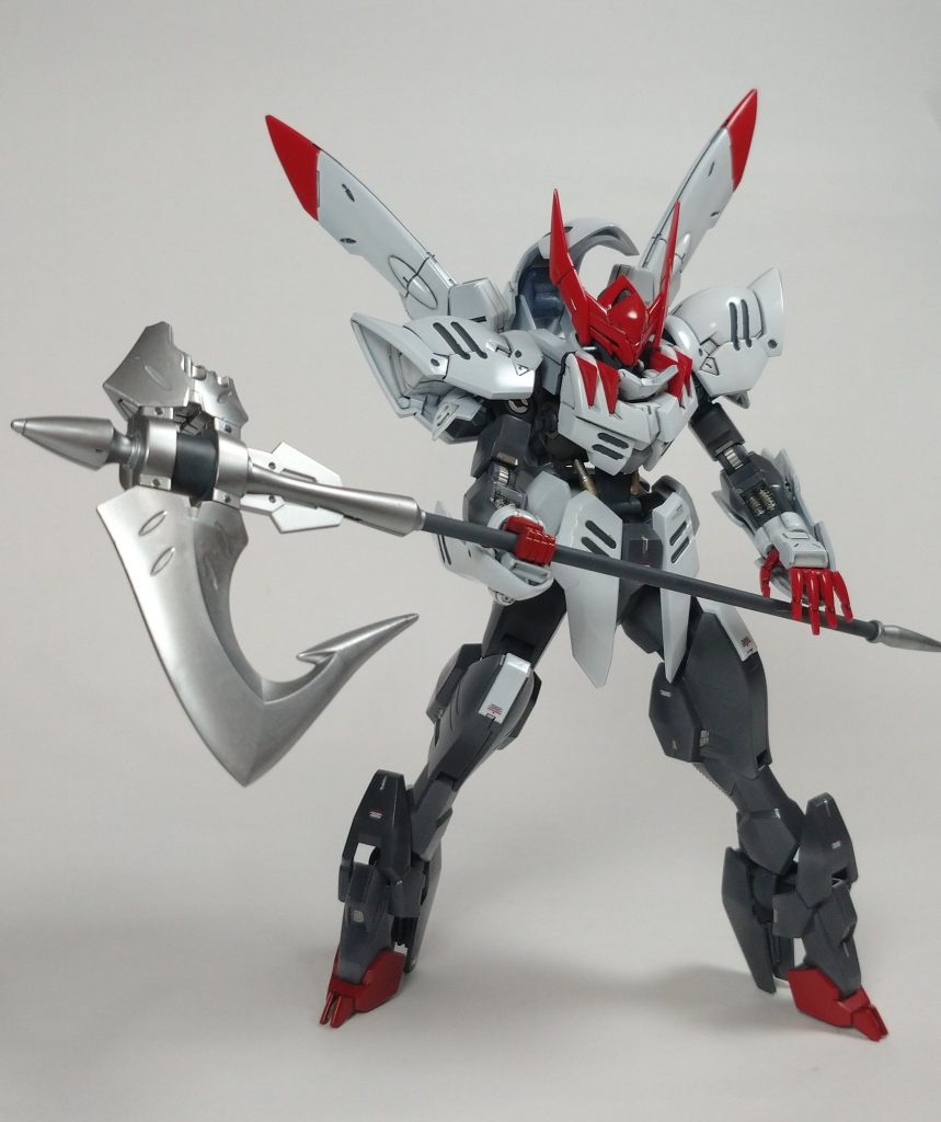 白いガンダムグレモリー–3枚目/制作者：@maid_akiyama