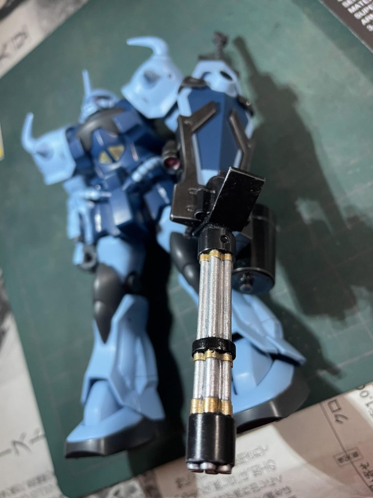 バルカンは部分塗装とウェザリングマスターでシールドは成形色です。