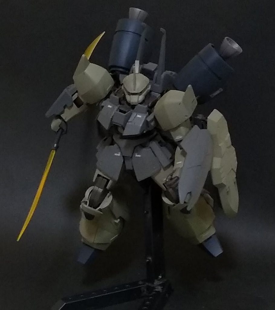 ゲルググといえばナギナタは外せませんね。