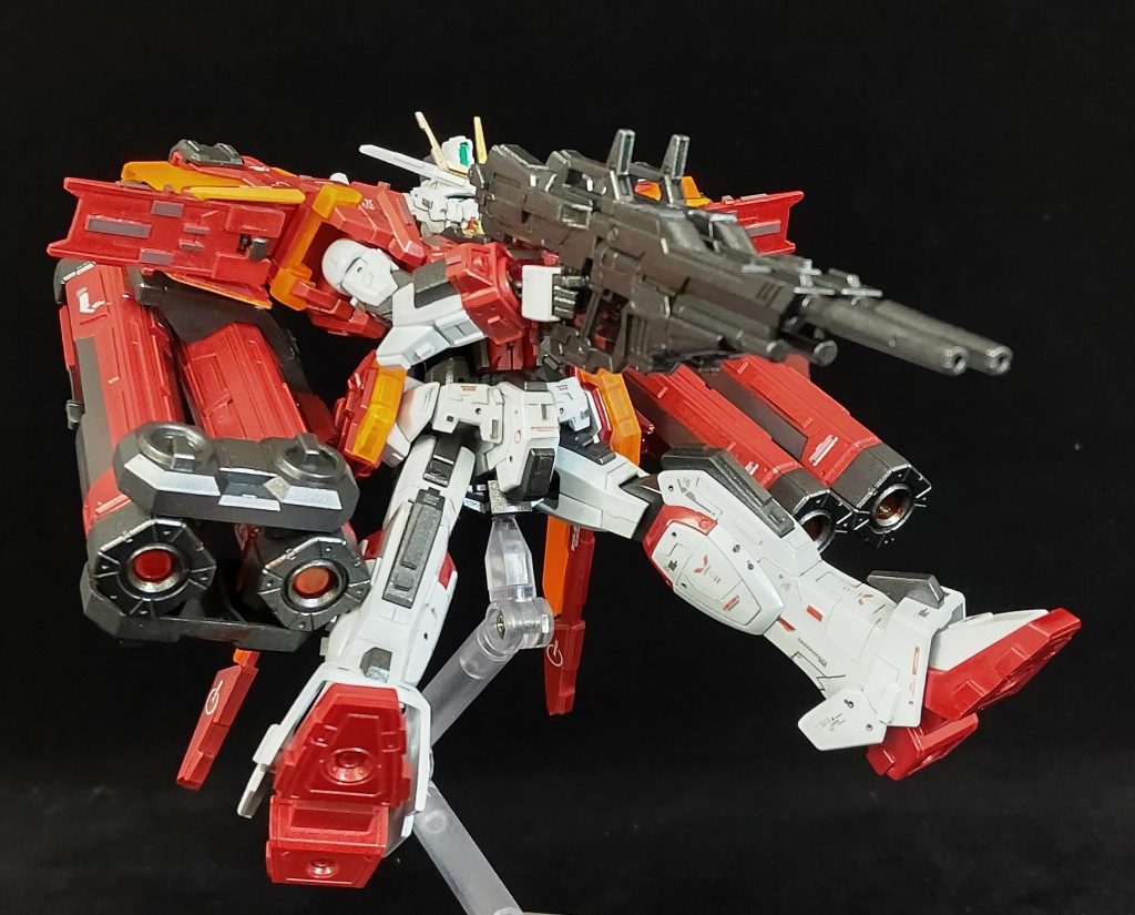 ライフルアクションはウイングゼロをオマージュしています