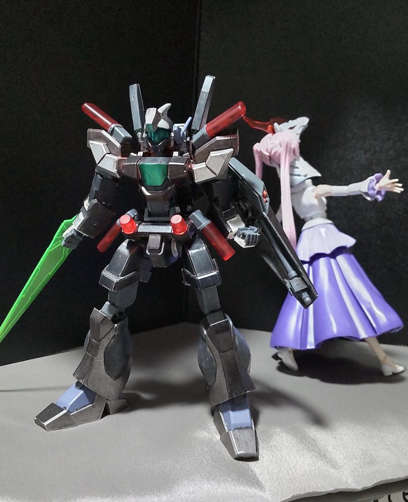 メタルヒーローシリーズ等でよく見る怪人達にトドメをさした後のシーンっぽくジェノン・ダイナミック!!