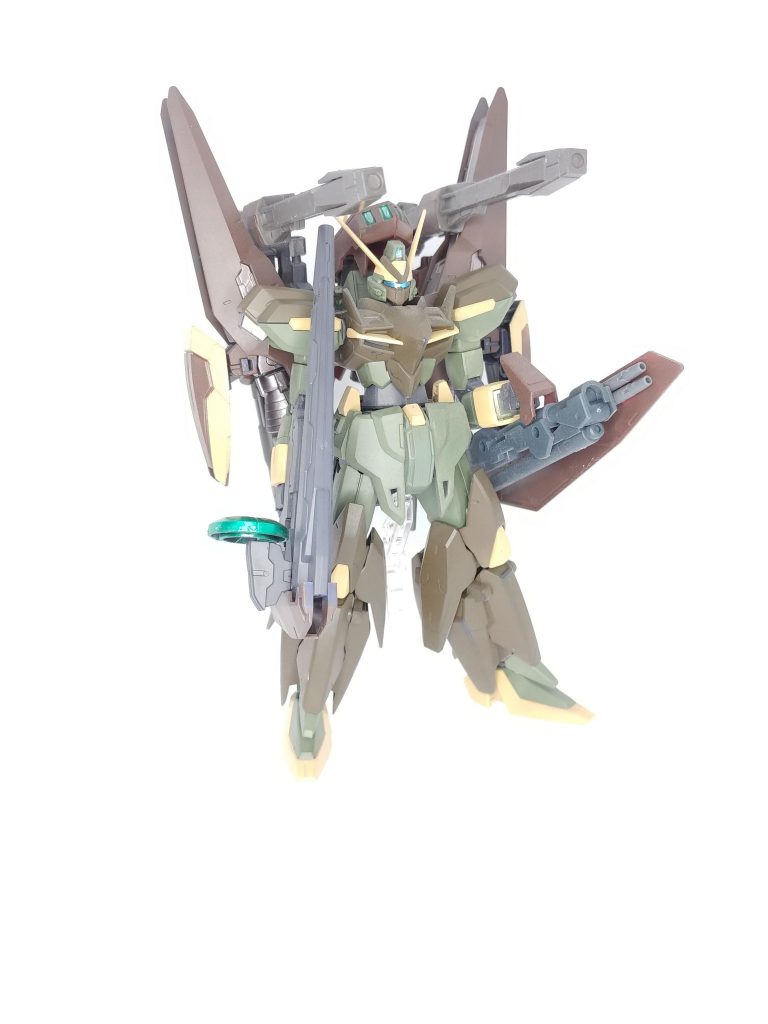 【機体設定】機体名称:ヤクト・リヴァーレ型式番号:BLDTS-Jr全高:20.0m全備重量:89.1t『武装』頭部バルカンロングビームライフルフォールディングメガランチャービームガンサーベル脚部ビームキャノンダインスレイヴ120mmマシンガンテイルブレード『特殊機能』ダイスレイヴ立射機構「デュアルショックアブソーバー」高精度全方位予測センサー「マクスウェルの瞳」