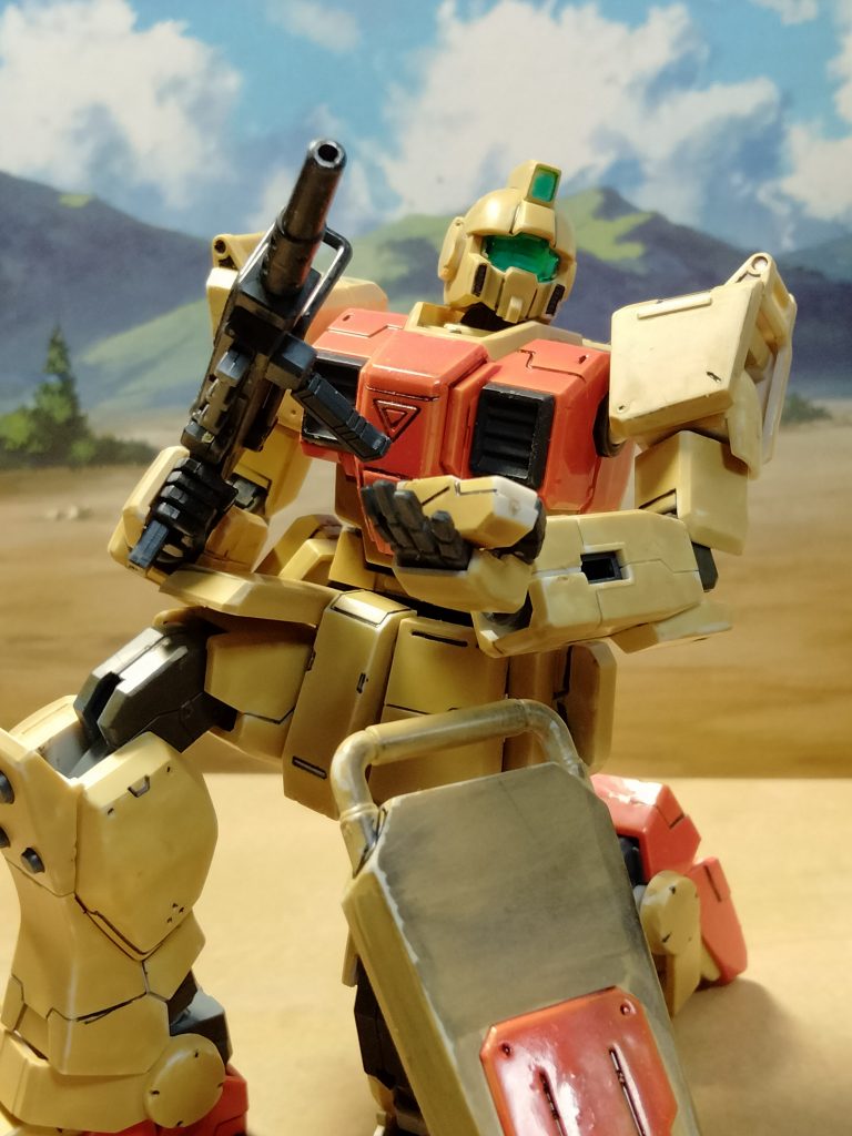 マガジン取り替え中