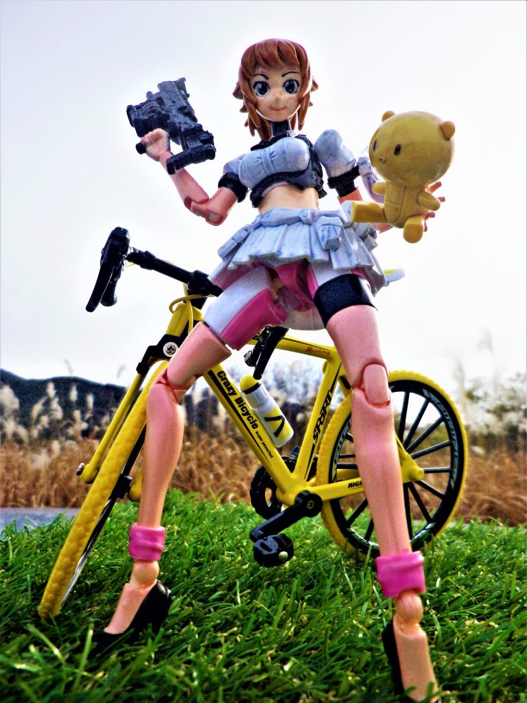 それでも、３０ＭＳオプションパーツはガールガン＆３０ＭＳキットと互換キットなのでフィギュアライズスタンダードのキットには対応していないので　現物合わせでの調整に意外と苦戦しました（笑）