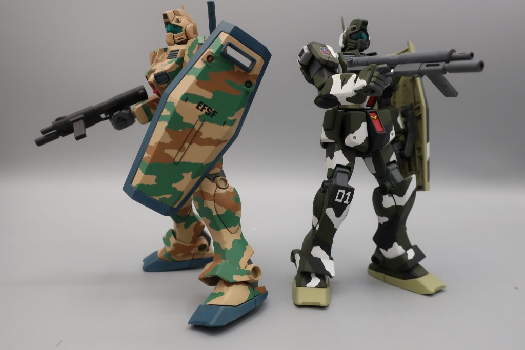 余計に目立つ迷彩