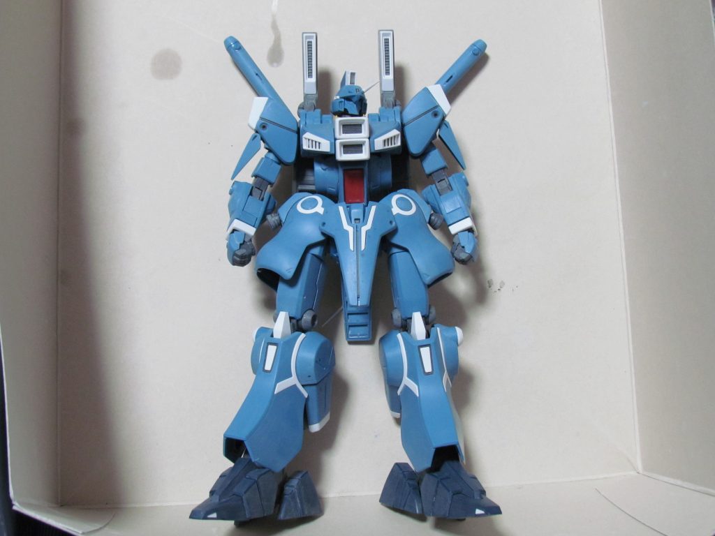 表面処理後の仮組状態モールドは深く掘りなおしています。一部の処理が難しい場所のディテールは削り落としています。