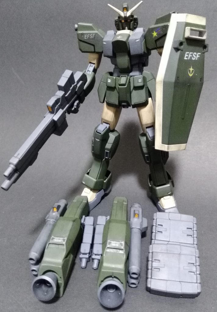 さらに装備を外すとただのガンダムに？最後までご覧いただきありがとうございました。