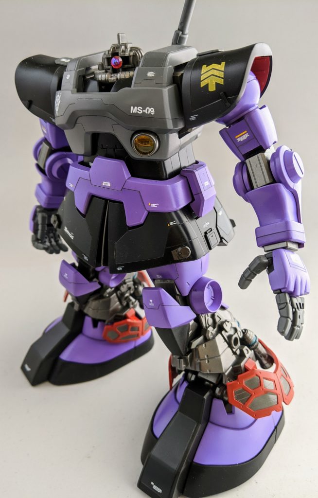 MGドム塗装完成品–4枚目/制作者：kenshira0123