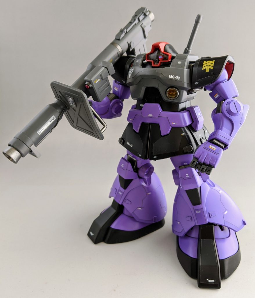 MGドム塗装完成品–5枚目/制作者：kenshira0123