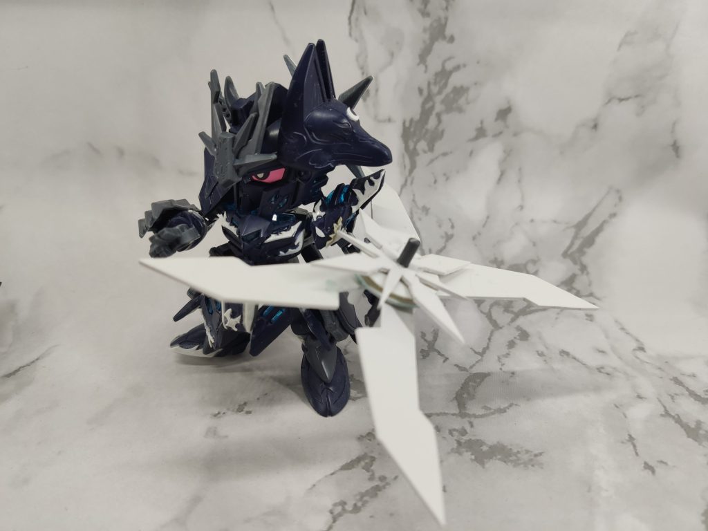 SD鋼彈 世界群英集 佐助δ鋼彈 紅白配色–3枚目/制作者：@fox_chi_zeng