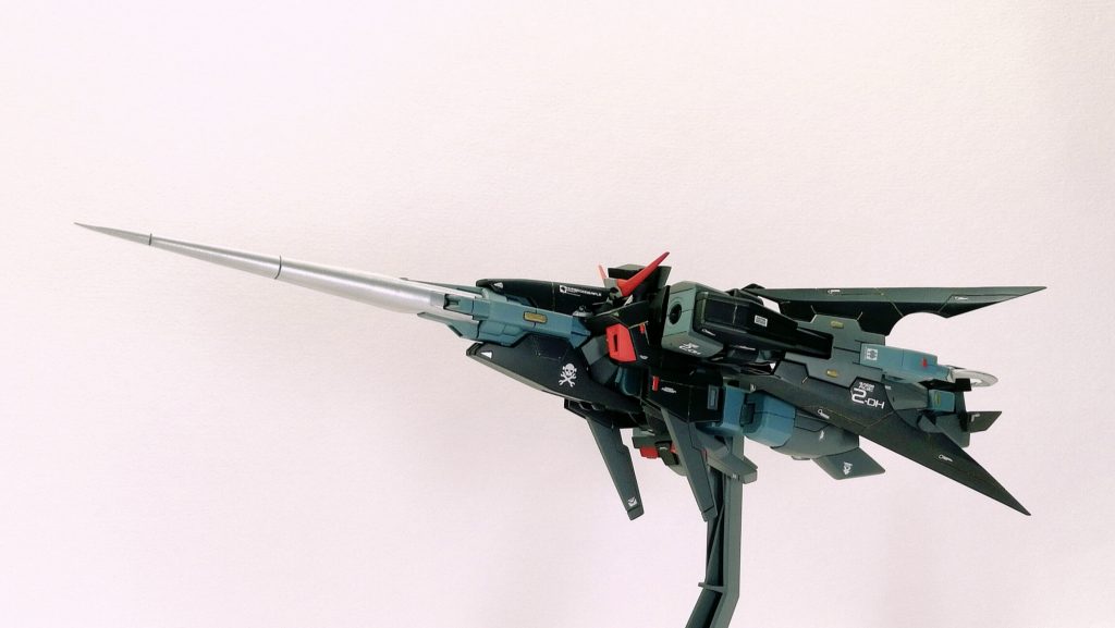 デカールは変形を前提に配置しました目立つものは横向きです